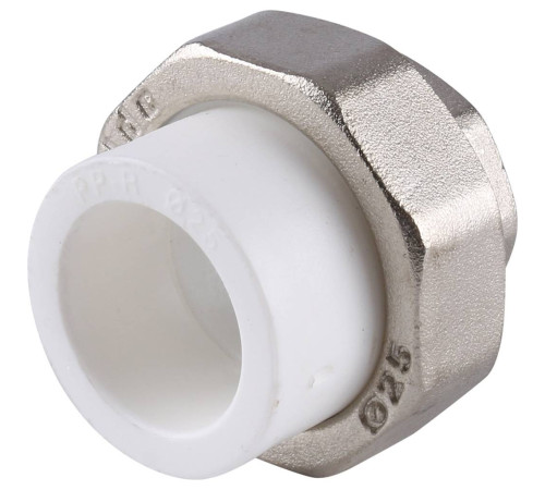 Муфта разъемная Kalde ECO PP-R с внутренней резьбой 25 мм x 3/4 3272-tuf-250c00