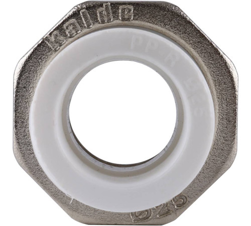 Муфта разъемная Kalde ECO PP-R с внутренней резьбой 25 мм x 3/4 3272-tuf-250c00
