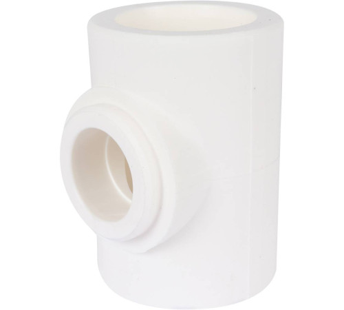 Тройник переходной Kalde 75x50x75 мм полипропиленовый белый 3212-tio-755075