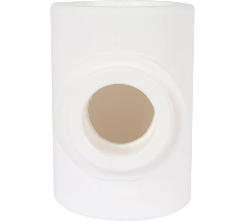 Тройник переходной Kalde 75x50x75 мм полипропиленовый белый 3212-tio-755075