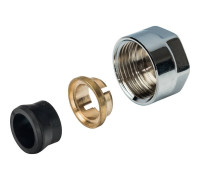 Соединение для медных труб Luxor TR 91/AC 15 мм x 3/4 EK хром 67761500C