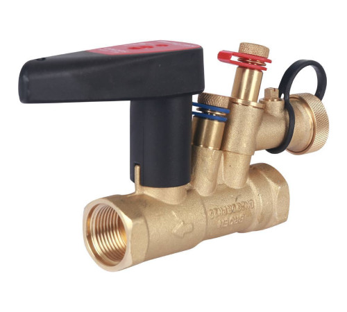 Клапан балансировочный ручной BROEN Venturi FODRV DN 20 PN 25 с дренажем 588211