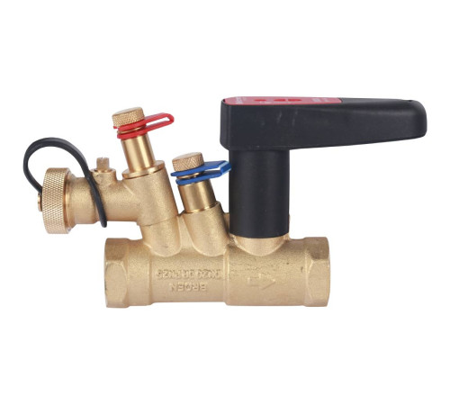 Клапан балансировочный ручной BROEN Venturi FODRV DN 20 PN 25 с дренажем 588211