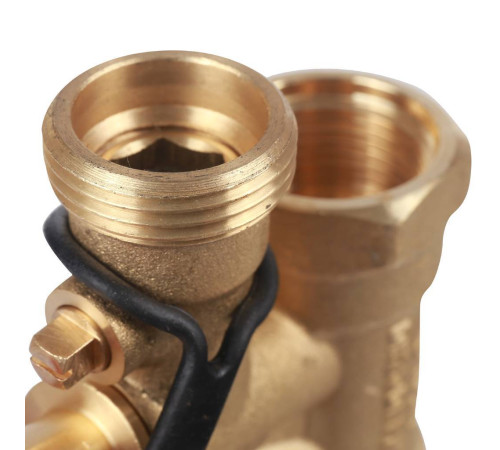 Клапан балансировочный ручной BROEN Venturi FODRV DN 20 PN 25 с дренажем 588211