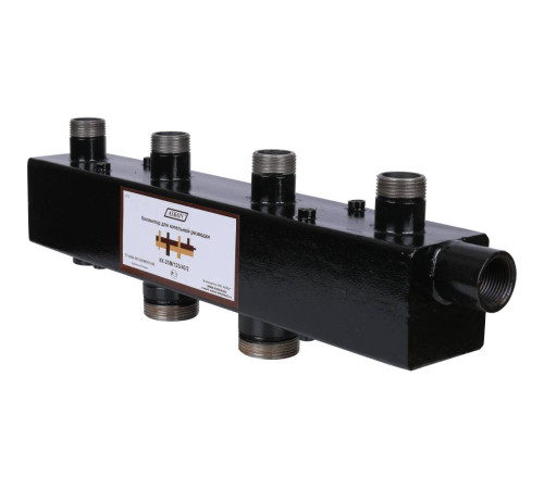 Коллектор отопления Askon КК-25М/125/40/2 на 2 контура 25М/125/40/2