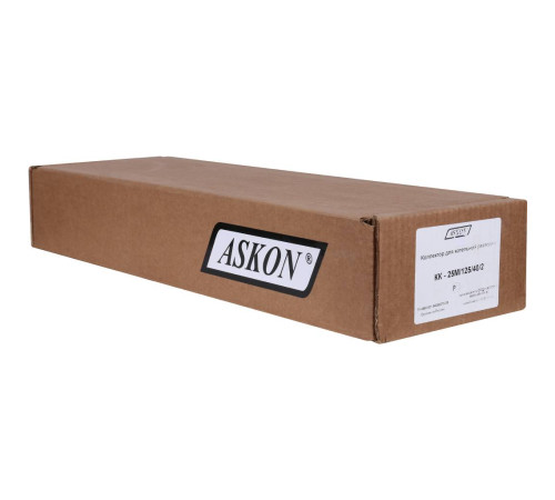 Коллектор отопления Askon КК-25М/125/40/2 на 2 контура 25М/125/40/2