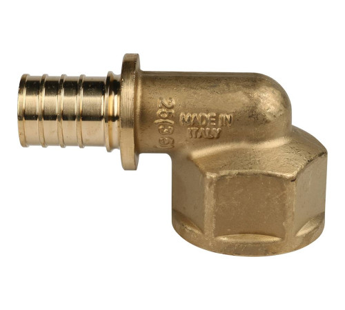 Угольник-переходник STOUT 25x1 внутренняя резьба аксиальный SFA-0006-002510