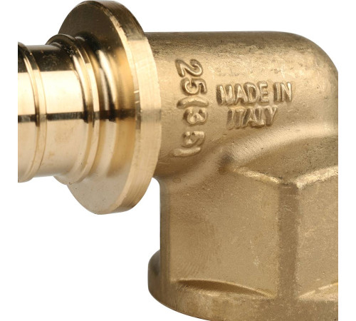 Угольник-переходник STOUT 25x1 внутренняя резьба аксиальный SFA-0006-002510