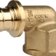 Угольник-переходник STOUT 25x1 внутренняя резьба аксиальный SFA-0006-002510