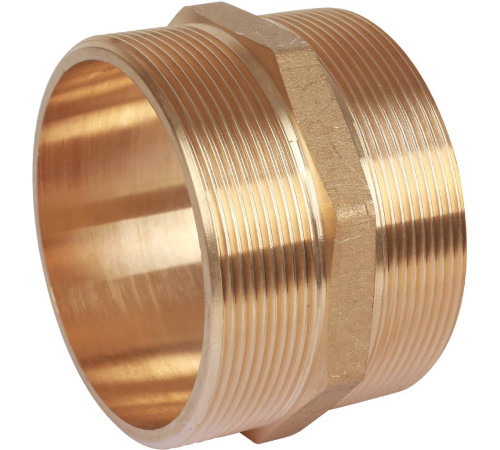 Ниппель STOUT 3 НР-НР латунный SFT-0003-000033