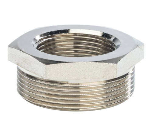 Футорка STOUT никелированная 2x1 1/4 SFT-0029-002114