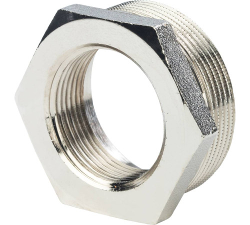 Футорка STOUT никелированная 2x1 1/4 SFT-0029-002114