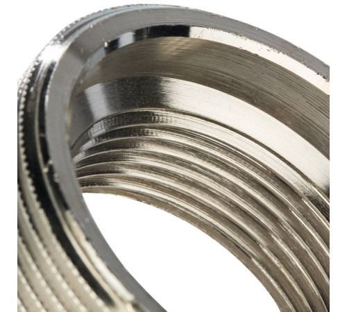 Футорка STOUT никелированная 2x1 1/4 SFT-0029-002114