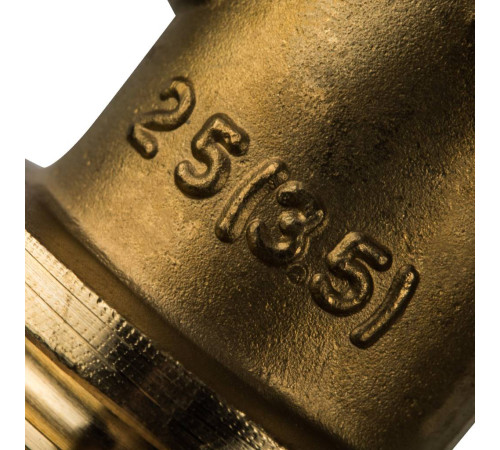 Угольник настенный STOUT 25xRp 3/4 аксиальный для труб PEX SFA-0009-002534