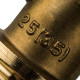 Угольник настенный STOUT 25xRp 3/4 аксиальный для труб PEX SFA-0009-002534