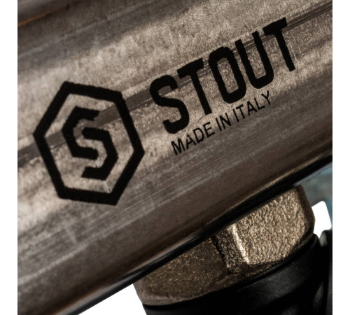 Коллектор из нержавеющей стали без расходомеров STOUT 6 выходов SMS-0932-000006