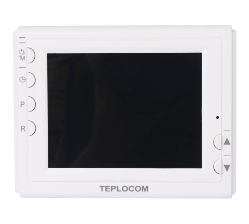 Термостат комнатный TEPLOCOM TS-Prog-2AA/8A программируемый проводной 250 В 8 А 912