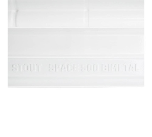 Радиатор биметаллический STOUT Space 500 14 секций боковое подключение SRB-0310-050014 RAL 9016