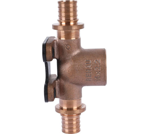 Тройник настенный REHAU RAUTITAN RX+ 16-Rp 1/2-16 14562911001