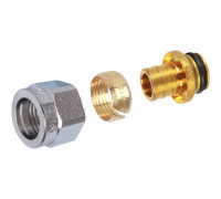 Концовка для труб PEX FAR 16х2.2 мм 1/2 евроконус FC 6075 58845