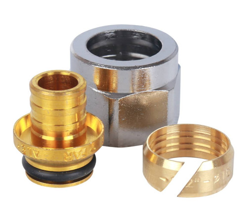 Концовка для труб PEX FAR 16х2.2 мм 1/2 евроконус FC 6075 58845