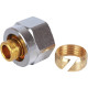 Концовка для труб PEX FAR 16х2.2 мм 1/2 евроконус FC 6075 58845