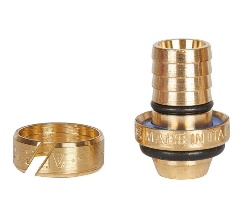 Угольник-переходник STOUT 1/2х16 мм с наружной резьбой винтовой SFS-0006-001216