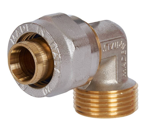 Угольник-переходник STOUT 3/4х20 мм с наружной резьбой винтовой SFS-0006-003420