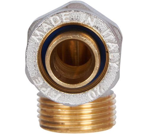 Угольник-переходник STOUT 3/4х20 мм с наружной резьбой винтовой SFS-0006-003420