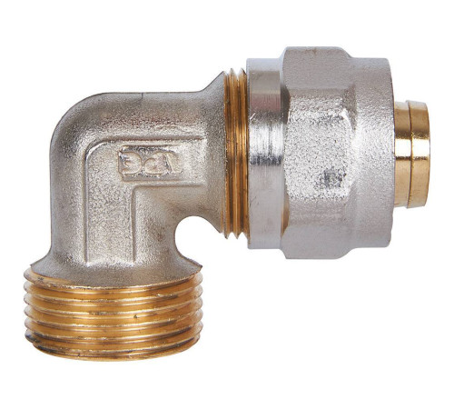 Угольник-переходник STOUT 3/4х20 мм с наружной резьбой винтовой SFS-0006-003420