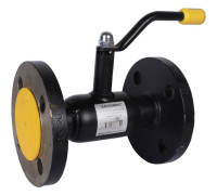 Кран шаровой стальной BROEN Ballomax фланцевый DN 32 PN 40 с рукояткой 300151
