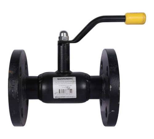 Кран шаровой стальной BROEN Ballomax фланцевый DN 32 PN 40 с рукояткой 300151