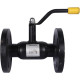 Кран шаровой стальной BROEN Ballomax фланцевый DN 32 PN 40 с рукояткой 300151