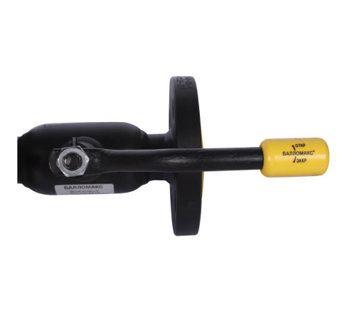 Кран шаровой стальной BROEN Ballomax DN 25 PN 40 фланец/фланец с рукояткой 300150