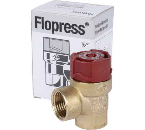 Клапан предохранительный Flamco Flopress 1/2 x 1/2 3 бар 27005