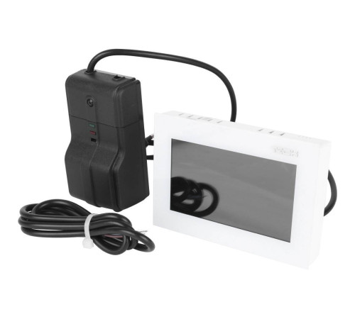 Регулятор комнатный двухпозиционный TECH ST-283 цветной белый стекло 2 мм ST-283