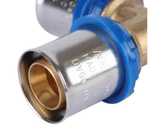 Угольник прессовой APE 90° 20х20 для металлопластиковых труб ARL3200220