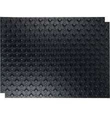 Мат для теплого пола STOUT с бобышками 1100х800х1 мм черный SMF-0001-110800