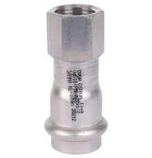 Муфта переходная пресс Sanha NiroSan 9270G нержавеющая сталь 22 мм x 1/2 ВР 69270G2212