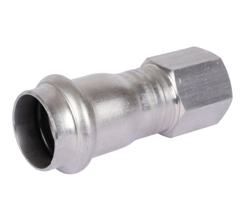 Муфта переходная пресс Sanha NiroSan 9270G нержавеющая сталь 22 мм x 1/2 ВР 69270G2212