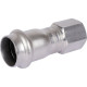 Муфта переходная пресс Sanha NiroSan 9270G нержавеющая сталь 22 мм x 1/2 ВР 69270G2212