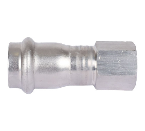 Муфта переходная пресс Sanha NiroSan 9270G нержавеющая сталь 22 мм x 1/2 ВР 69270G2212
