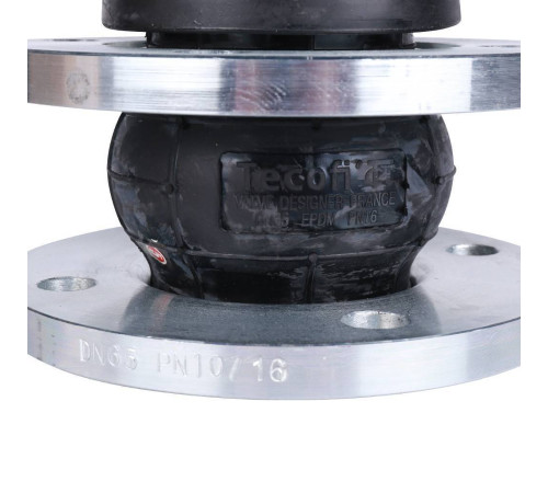 Компенсатор антивибрационный фланцевый Tecofi DI7240N DN65 PN10/16 EPDM DI7240N-0065