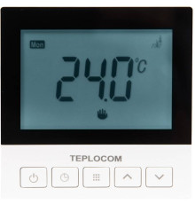 Термостат комнатный TEPLOCOM TSF-Prog-220/16A программируемый для теплого пола 921