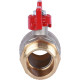 Кран шаровой ROMMER 1 НР/НР ручка бабочка RBV-0007-0410225
