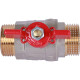 Кран шаровой ROMMER 1 НР/НР ручка бабочка RBV-0007-0410225