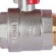 Кран шаровой ROMMER 1 НР/НР ручка бабочка RBV-0007-0410225