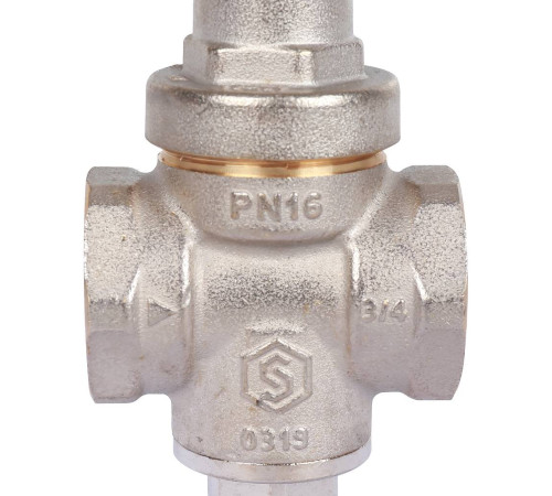 Редуктор давления STOUT PN16 ВР/ВР 3/4 с выходом под манометр SVS-1010-000020
