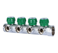 Коллектор регулирующий STOUT 1 4 отвода 3/4 EK SMB-6850-013404