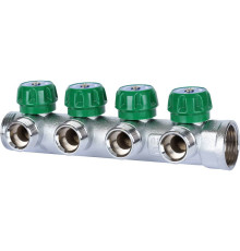 Коллектор регулирующий STOUT 1 4 отвода 3/4 EK SMB-6850-013404